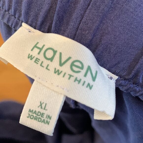 HAVEN WELL WITHIN SUPER SOFT LOUNGE PANT SIZE XL BLUE - Picture 2 of 3
